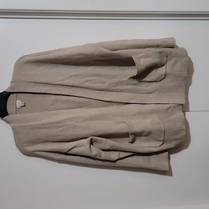 NWOT A New Day Women's Cardigan Sweater Cream/Oatmeal Size XXL